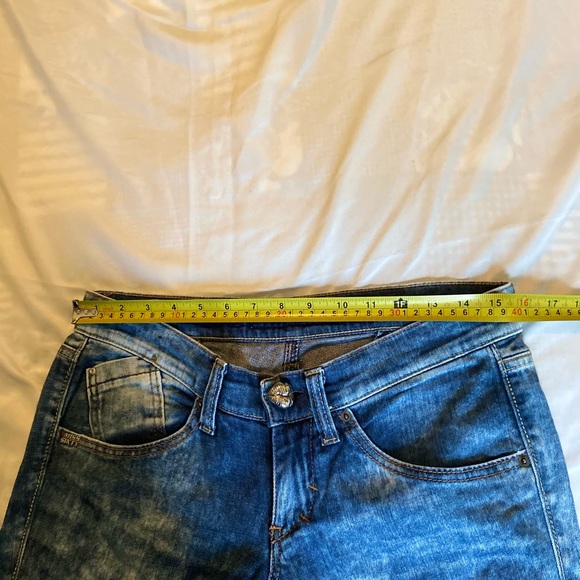 Vintage Miss Sixty Y2K NICLA Skinny Blue Denim Jeans.  Size 29 - Picture 9 of 13